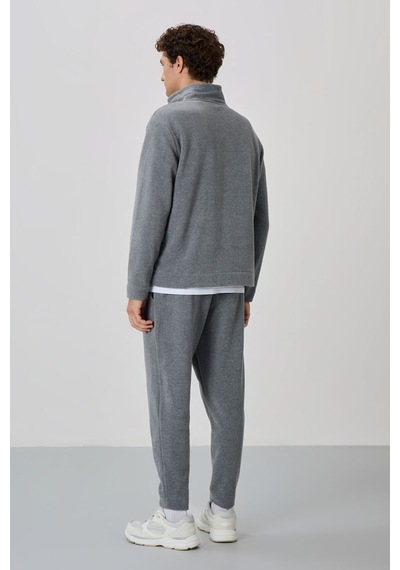 Tommy Life Carol Gri Melanj Polar Erkek Eşofman Takım - 85226 GRİ MELANJ