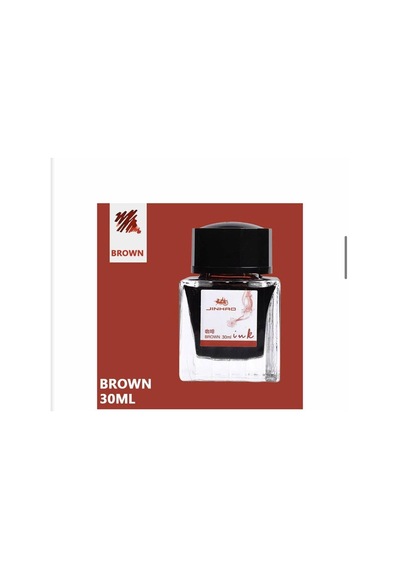 Jinhao Dolma Kalem Mürekkebi 3001 Brown-kahverengi 30ml
