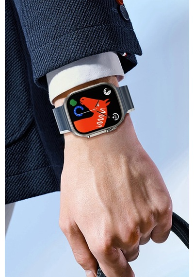 Hoco. Watch 38mm As102 Silikon Kordon - Yıldız Işığı-turuncu