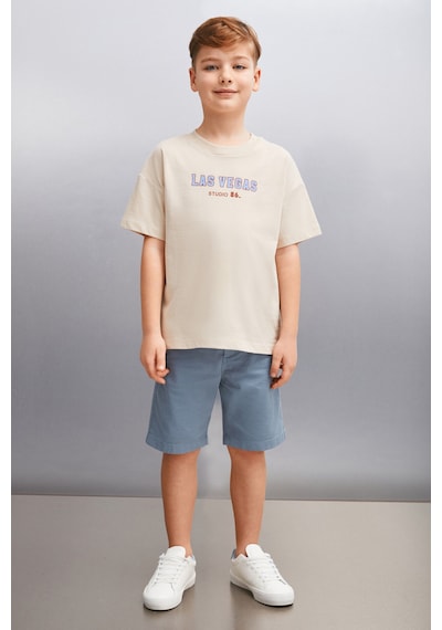 Grimelange Inıgo Erkek Bej T-shirt