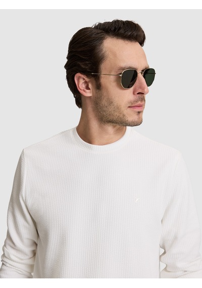 Cacharel Erkek Beyaz Sweatshirt 50320606-vr013