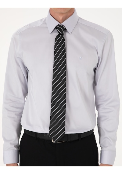 Pierre Cardin Erkek Gri Gömlek Basic 50305127-vr024 Gri