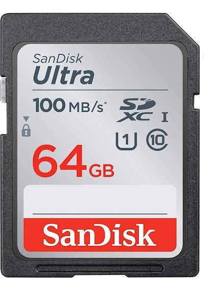Sandisk SDSDUNR-064G-GN6IN Ultra Sdhc 64GB 90MB/S Class 10 Uhs-I Hafıza Kartı