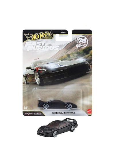 Hot Wheels Premium Series 25.yıl Özel Fast & Furious 2003 Honda Nsx Type-r Hnw46 - Jhw75 Çok Renkli