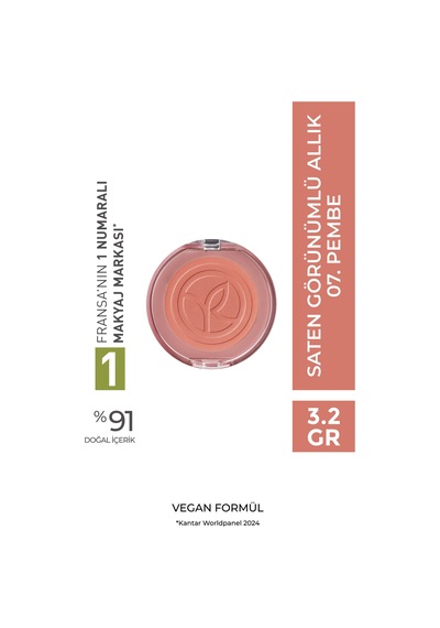 Yves Rocher Allık-pembe-3.3 G-89631