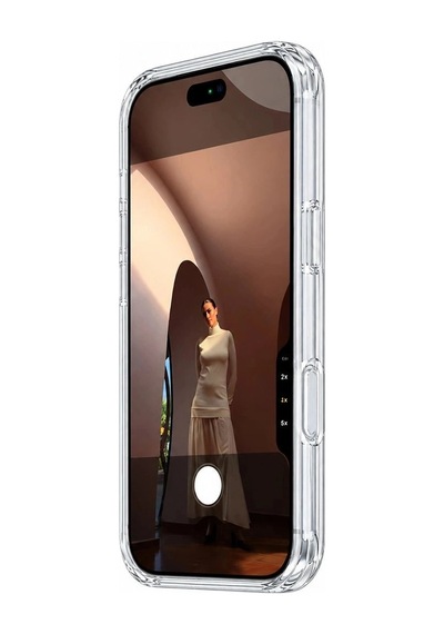 İphone 14 Pro Max Uyumlu Şeffaf Magsafe Telefon Kılıfı Akıllı Kapak Mobil Parça Cep Aksesuarı çok renkli