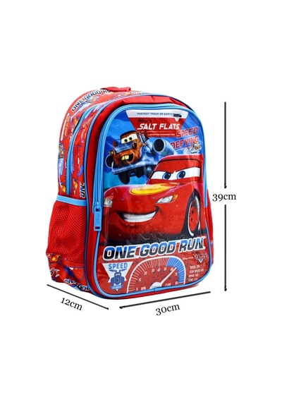 Disney Cars Lisanslı İlkokul Çantası 2 Bölmeli Hawk One Çok Renkli