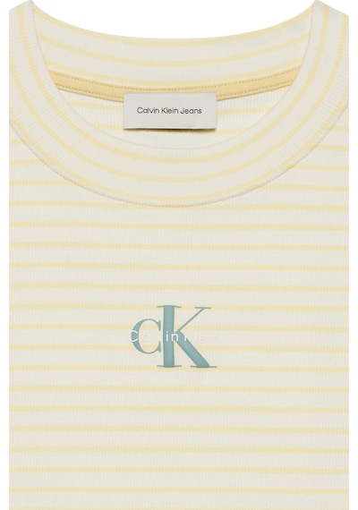 Calvin Klein Jeans Kadın Tişört Lv047f833g Sarı