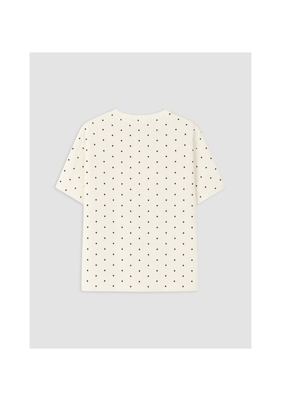 Lcw Dream Ekru Bisiklet Yaka Pauntiyeli Kadın Pijama Takımı