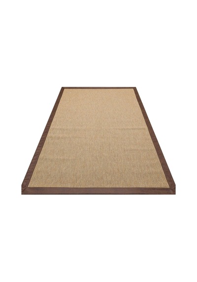 Bespoky Modern Düz Koridor Halısı Kilim Bej