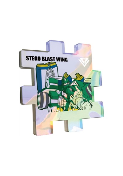 Quantum Heroes Dinoster Stego Blast Wing Figür Cicciobello