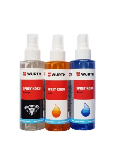 Wurth Araç Kokusu 3'lü Kavun-prestij-okyanus 150ml Turuncu