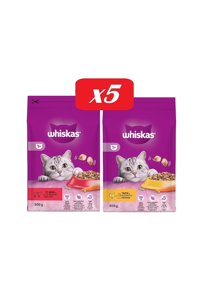 Whiskas İkili Lezzet Avantaj Paketi 10 Adet