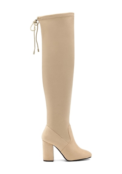 Nine West Cirka 1Pr Krem Kadın Topuklu Çizme 101065395 Bej