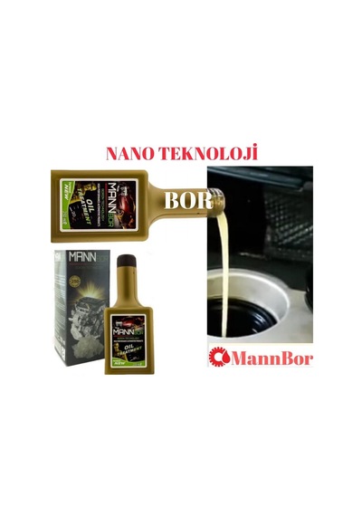 Mannbor Nano Teknolojili Motor Koruyucu Bor Yağ Katkısı 250Ml