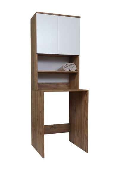 Çamaşır Makinesi Dolabı Beyaz/Atlantik Çam 193X67X62 Cm Beyaz - Atlantik Çam Çamaşır Makinesi Dolabı Beyaz/Atlantik Çam 193X67X62 Cm Beyaz - Atlantik Çam