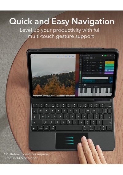 Apple Uyumlu iPad Pro 12.9 2018-2022 Manyetik 360 Klavyeli Kılıf A12x, A12z, M1 Ve M2 İşlemci Klavyeli Kılıf Apple Uyumlu iPad Pro 12.9 2018-2022 Manyetik 360 Klavyeli Kılıf A12x, A12z, M1 Ve M2 İşlemci Klavyeli Kılıf
