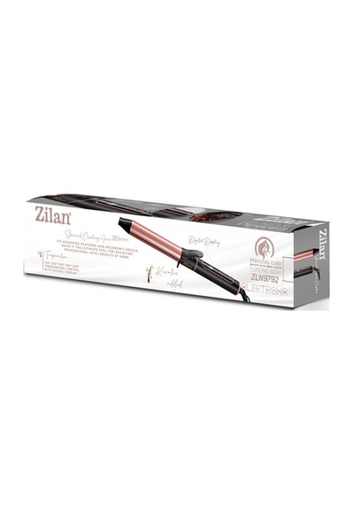 Zln9792 Alectrona Pro Saç Şekillendirici 5 Seviye Isı Ayarlı Saç Maşası Seramik Çapı 28mm