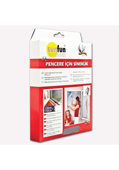 Sunfun Pencere Sinekliği - Beyaz