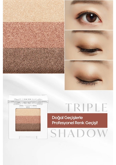 Missha Triple Shadow No.3 Mocha Beige