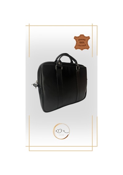 Bag Ard Bagard Maya Hakiki Deri Laptop Evrak Çantası Siyah