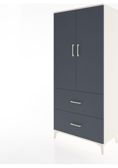 Hyperion Dolap 2 Raflı 2 Çekmeceli 2 Kapaklı 88x44x195 Aytaşı... Aytaşı