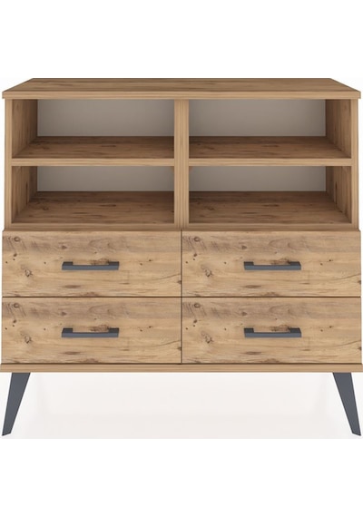 Arges Şifonyer 4 Raflı 4 Çekmeceli 88x30x80 Çam-çam Çam Arges Şifonyer 4 Raflı 4 Çekmeceli 88x30x80 Çam-çam Çam