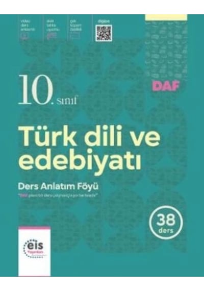 Eis 10.sınıf Türk Dili Edebiyatı Ders Anlatım Föyü 38 Föy