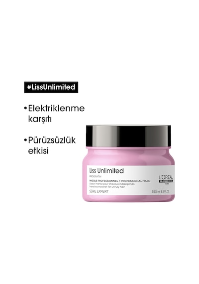 L'Oréal Professionnel Serie Expert Absolut Repair Molecular Durulanmayan Saç Bakım Maskesi 250 ML