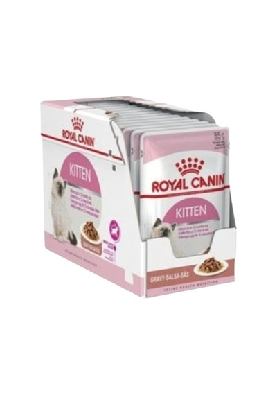 Gravy Kitten Yavru Yaş Kedi Maması 12x85 Gr