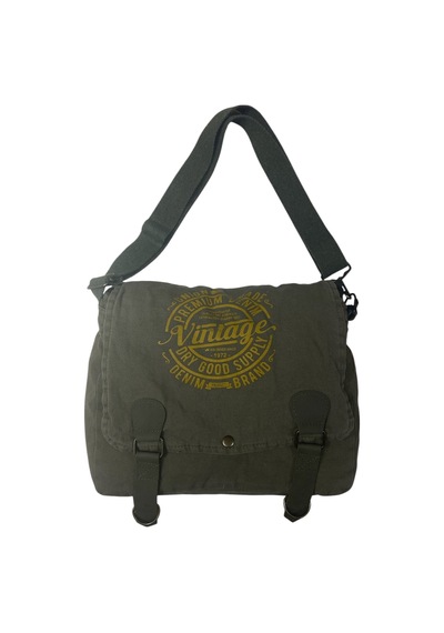 Old Cotton Cargo Vintage Salaş Kaliteli Unisex Günlük Gezi Kamp Okul Postacı Omuz Çantası San Diego 32 Cm X 25 Cm Haki - Haki Old Cotton Cargo Vintage Salaş Kaliteli Unisex Günlük Gezi Kamp Okul Postacı Omuz Çantası San Diego 32 Cm X 25 Cm Haki - Haki