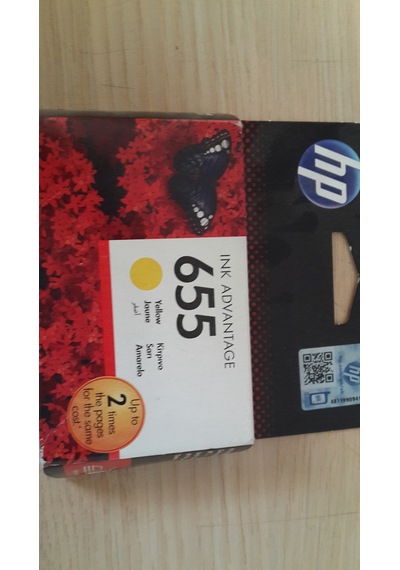 Hp 655 Sarı Kartuş Cz112Ae 2015
