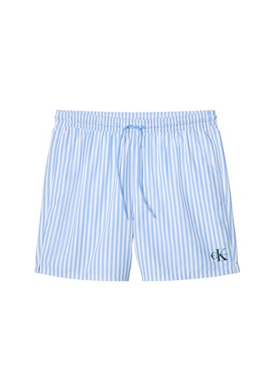 Calvin Klein Medium Drawstring Wa Erkek Şort Mayo Gri-15907 Grau