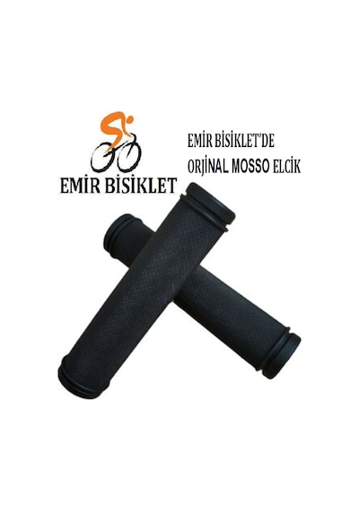 Mosso Bisiklet Elcik Kauçuk Siyah 130mm Siyah