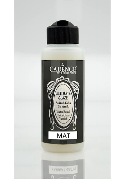 Cadence Ultimate Glaze - Kalın Sır Vernik 120Ml Mat