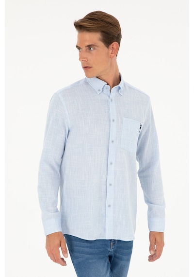 U.s. Polo Assn. Erkek Açık Mavi Gömlek Desenli 50288661-vr003 Açık Mavi U.s. Polo Assn. Erkek Açık Mavi Gömlek Desenli 50288661-vr003 Açık Mavi