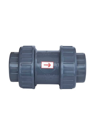 Gemaş Havuz Pvc Yapıştırma Tip Yaylı Çekvalf 50 mm-Pool Check Val