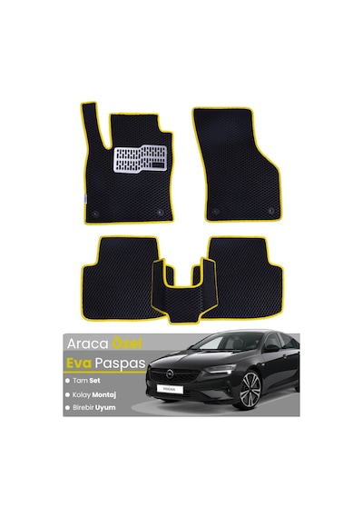 Opel Insignia 2017-2022 Uyumlu Eva Paspas Tam Set Araca Özel,kolay Montaj,oto Paspas 751