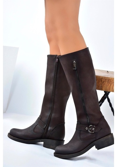 Fox Shoes Kahverengi Kadın Çizme E674270509