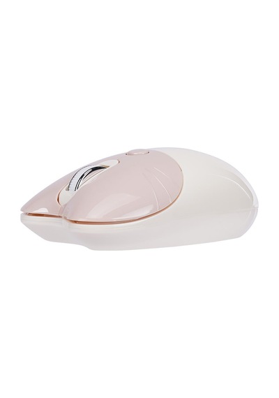 Km-6284 Whısker Renkli Tuşlu Bej Kablosuz Q Klavye + Mouse Set Optik