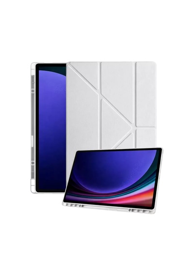 Newface Samsung Galaxy Uyumlu  X930 Tab S11 Ultra 14.6 Kalemlikli Mars Tablet Kılıfı - Gri