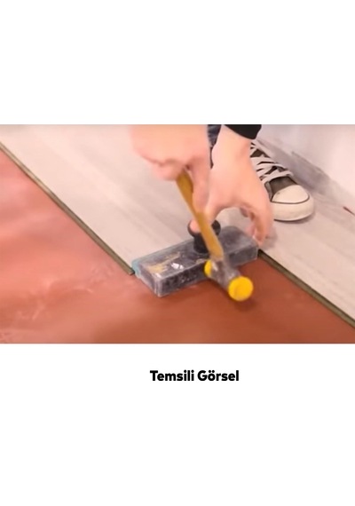Zemin Parke Döşeme Takozu Beyaz 15 Cm 7 Cm Polyamid Laminant Parke Çakma Takozu