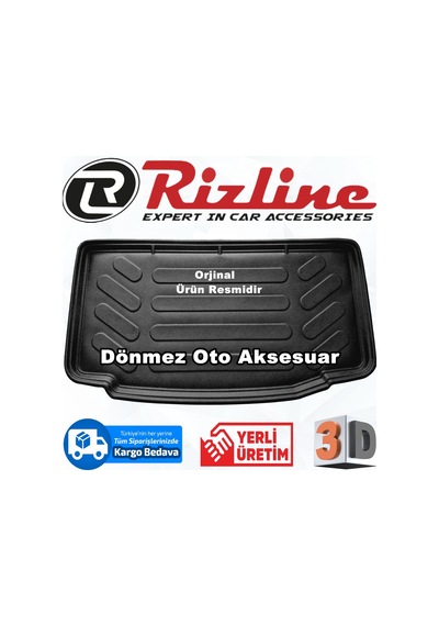 Hyundai İ10 3D Bagaj Havuzu Paspası 2014-2019 Arası Rizline