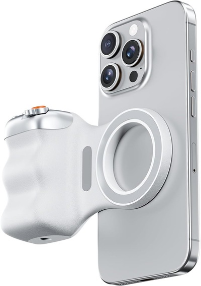 Zilevo Manyetik Telefon Kamera Tutucu Kavrama Kolu, Bluetooth Deklanşör Düğmeli, Tripod Uyumlu, Apple Uyumlu iPhone İle Uyumlu