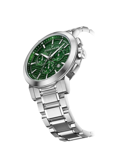 Jacques Philippe Jpqgc1713x6xs Erkek Kol Saati Ve Yedek Kordon Metalik Gri
