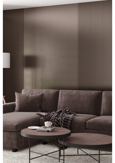 Vilo Mpc S Çıta Duvar Paneli Rose Copper 265cm Yapıştırmalı Montaj - Neme Ve Darbeye Dayanıklı