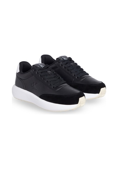 Calvin Klein Athleısure Runner Mg Lth Siyah Kadın Sneaker 000000000102245995 Siyah
