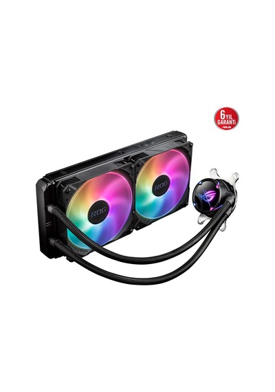 Asus ROG Strix LC II 280 ARGB Aura Sync Dual Adreslenebilir Fan Sıvı Soğutucu