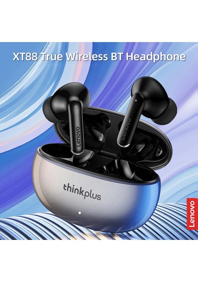 Lenovo Thinkplus Xt88 Gerçek Kablosuz Bt Kulaklık Kulak İçi Spor Müzik Kulaklıkları Bt5.3 Çip Desteği