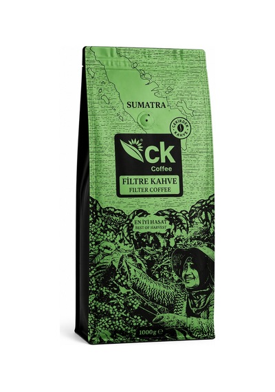 Sumatra Öğütülmüş Filtre Kahve 1000 G Öğütülmüş